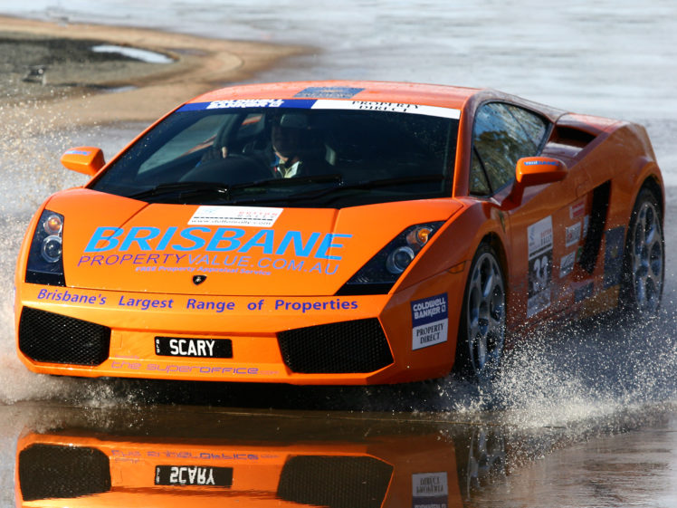 2003, Lamborghini, Gallardo, Supercar, Supercars, Race, Racing HD Wallpaper Desktop Background