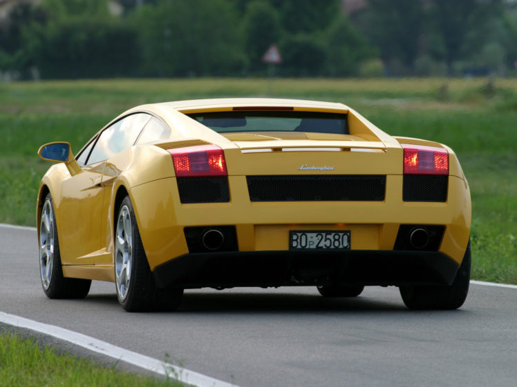 2003, Lamborghini, Gallardo, Supercar, Supercars HD Wallpaper Desktop Background