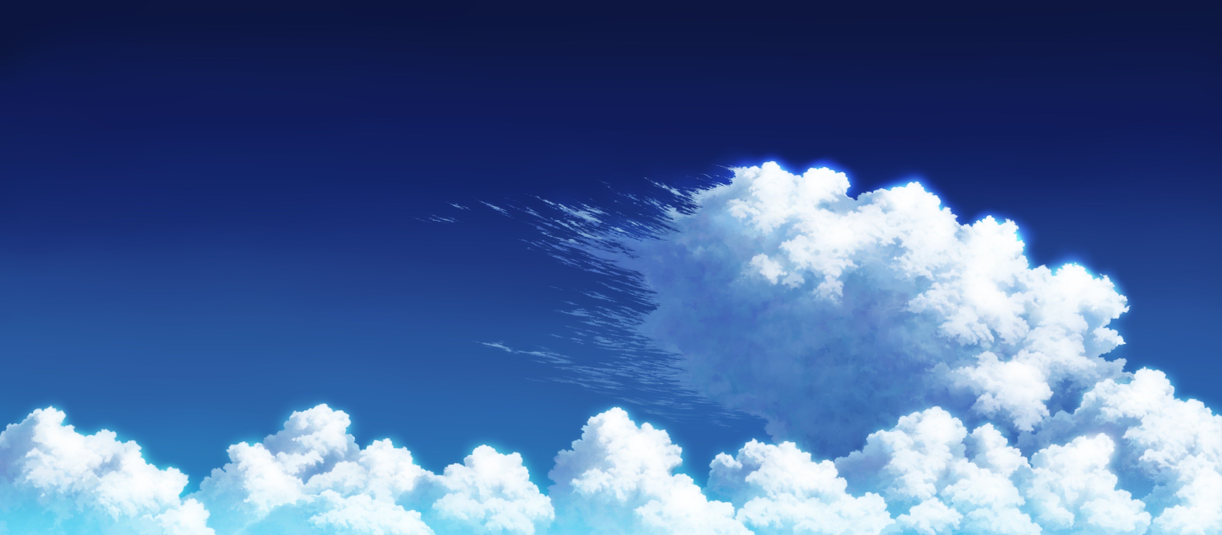 cielo, Nubes, Naturaleza Wallpaper