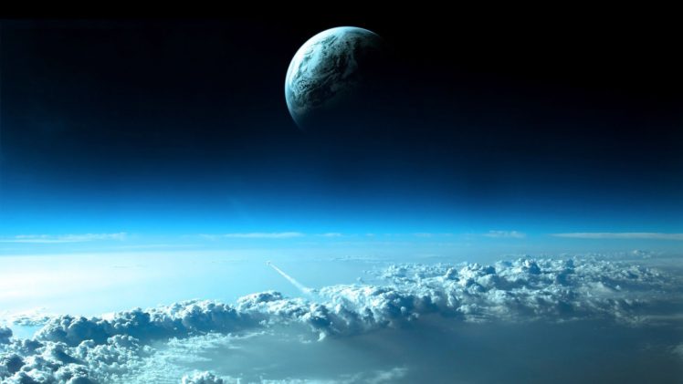 planeta, Tierra, Luna, Espacio, Naturaleza HD Wallpaper Desktop Background