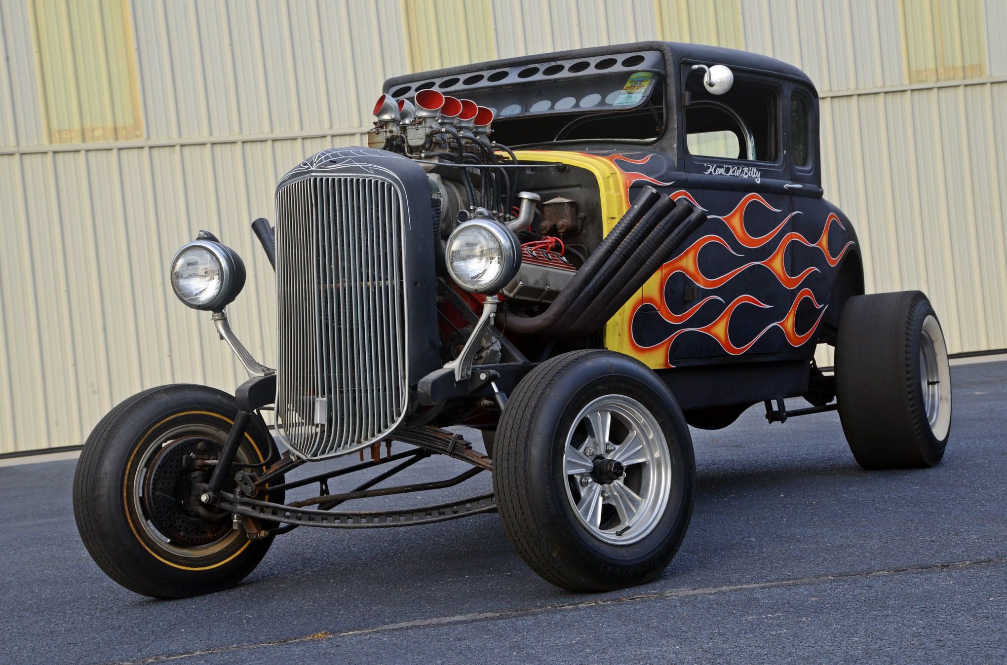 1929, Dodge, Coupe, Hotrod, Hot, Rod, Rat, Ratrod, Drag, Usa,  05 Wallpaper
