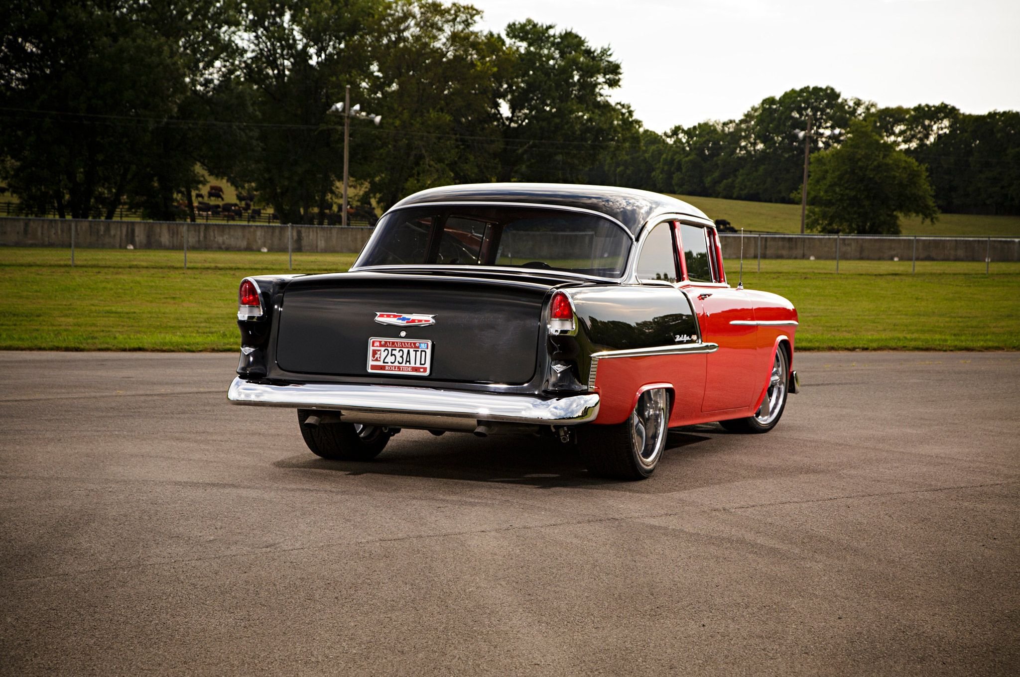 1955, Chevrolet, Chevy, Bel, Air, Belair, Street, Machine, Super, Street, Cruiser, Usa,  09 Wallpaper