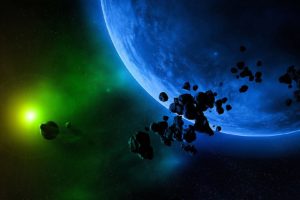 asteroides, Planeta, Espacio, Naturaleza