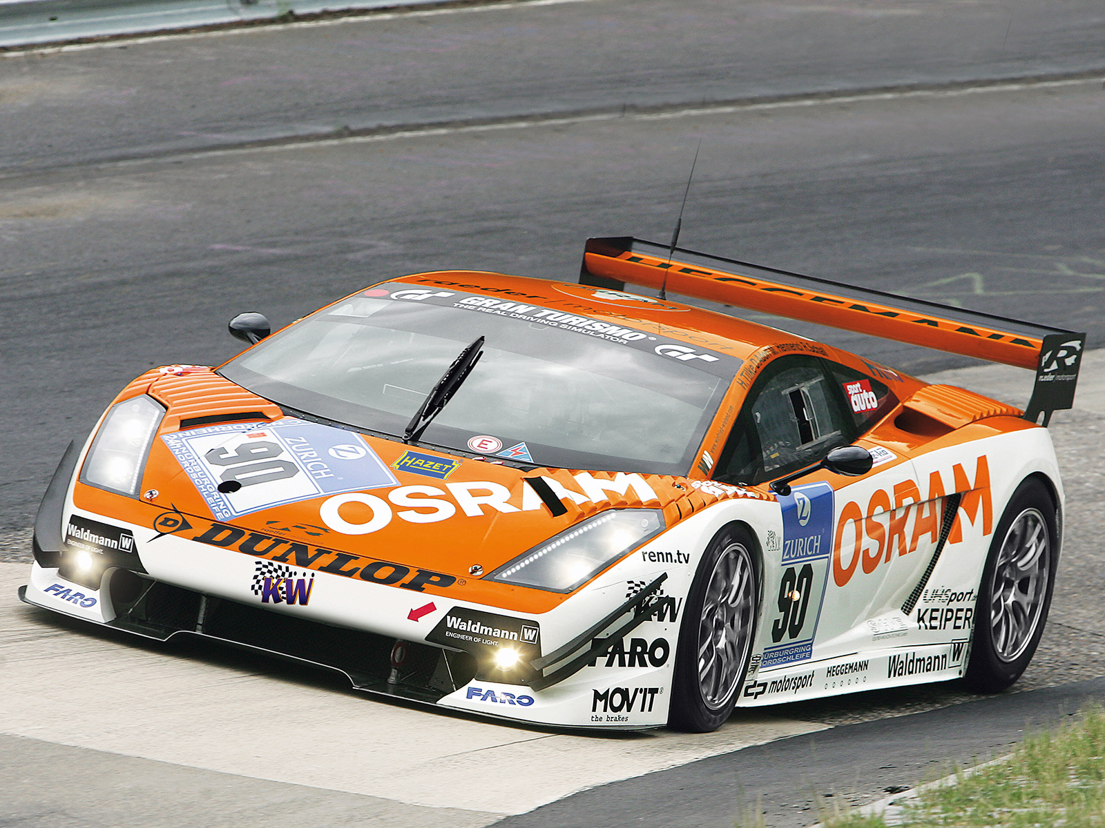 2006, Lamborghini, Gallardo, Gt3, Supercar, Supercars, Race, Racing Wallpaper
