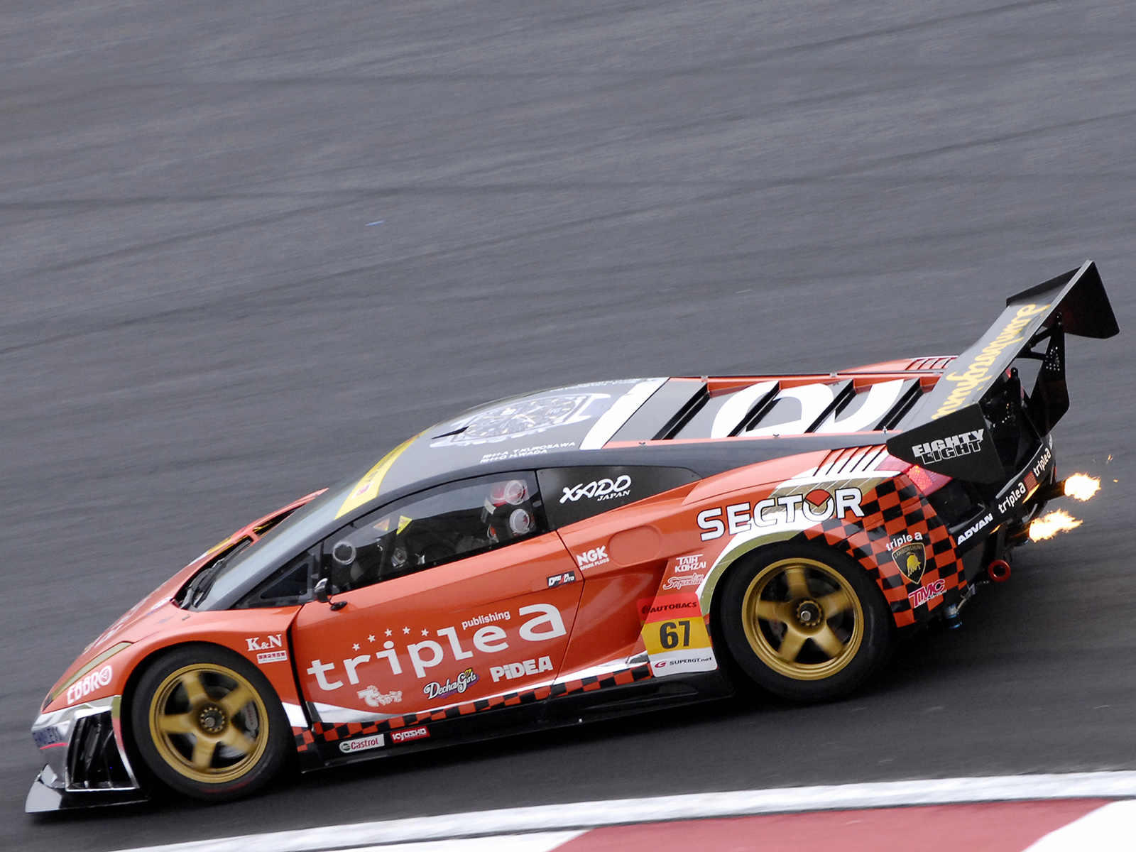 2006, Lamborghini, Gallardo, Gt3, Supercar, Supercars, Race, Racing Wallpaper