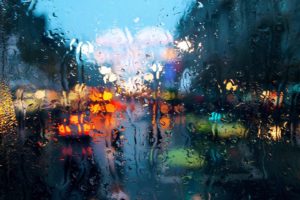 water, Drops, Window, Rain, Bokeh