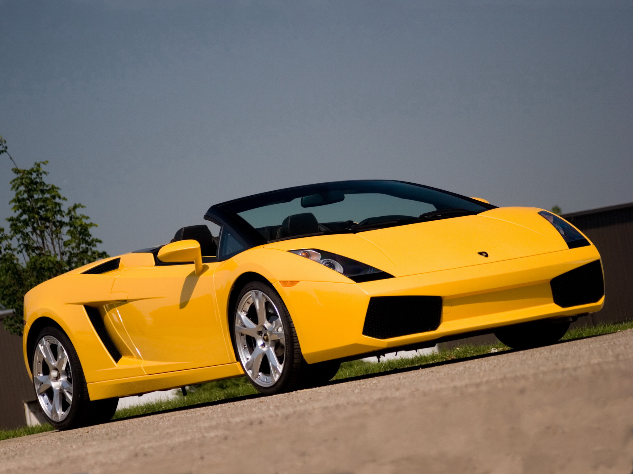 2006, Lamborghini, Gallardo, Spyder, Us spec, Supercar, Supercars Wallpaper