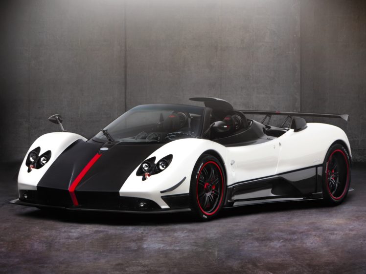 2009, Pagani, Zonda, Cinque, Roadster, Supercar, Supercars HD Wallpaper Desktop Background