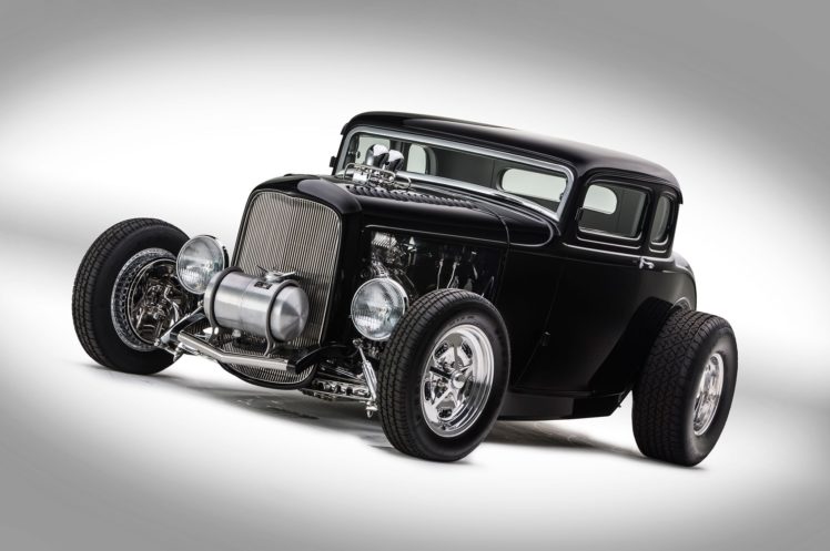 1932, Ford, Coupe, Hot, Rod HD Wallpaper Desktop Background