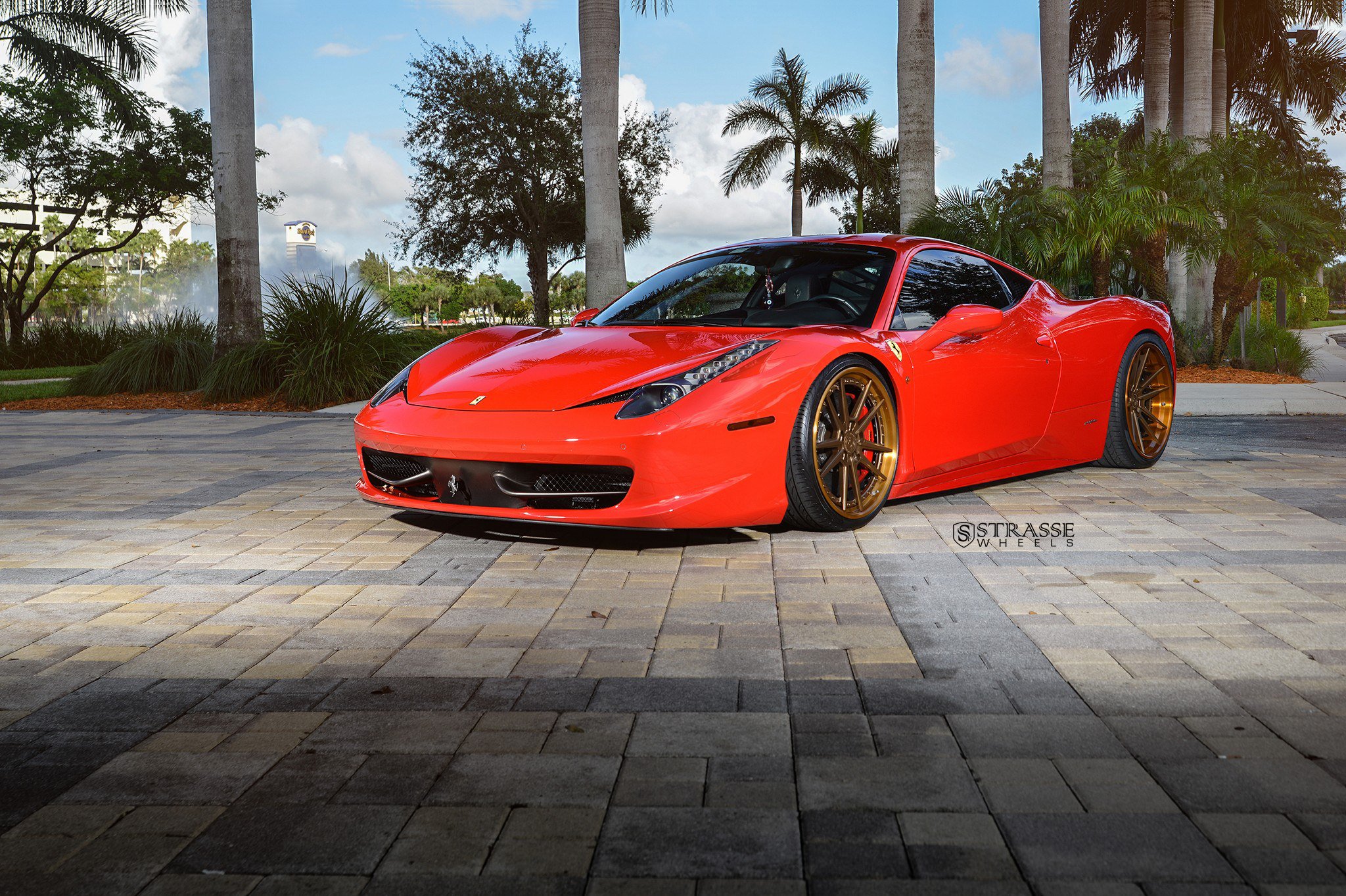 strasse, Wheels, Ferrari, 458, Italia, Cars Wallpaper