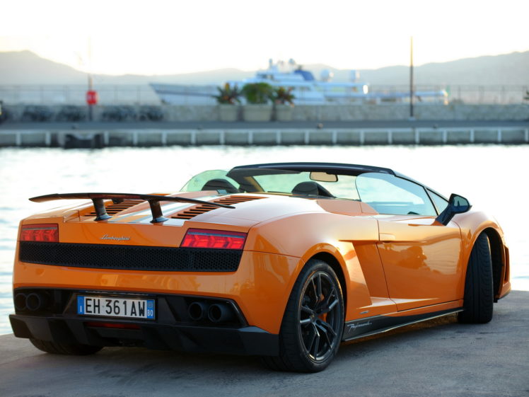 2010, Lamborghini, Gallardo, Lp570 4, Spyder, Performante, Supercar, Supercars HD Wallpaper Desktop Background