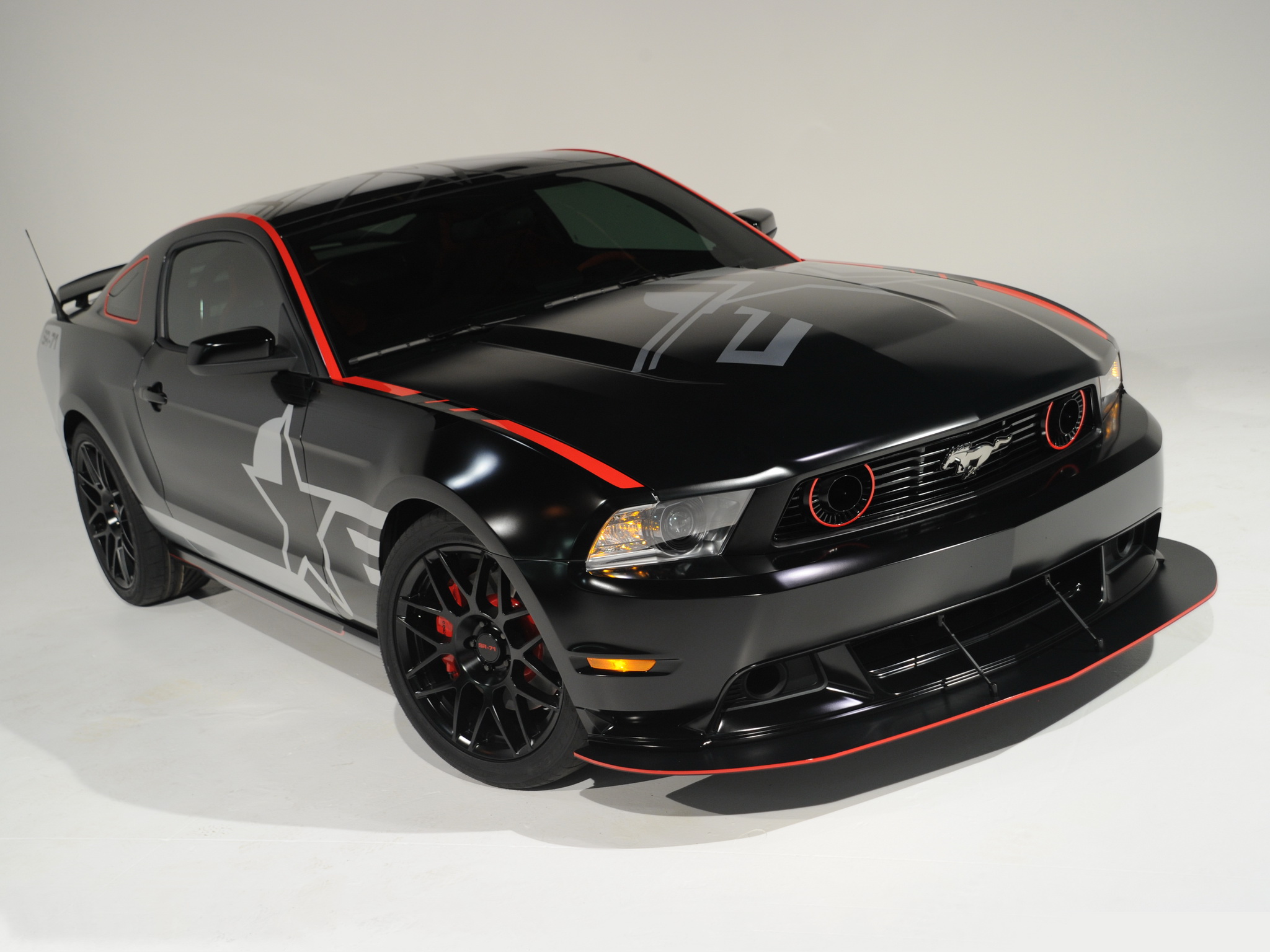 2010, Roush, Shelby, Sr 71, Blackbird, Ford, Mustang, Muscle Wallpaper