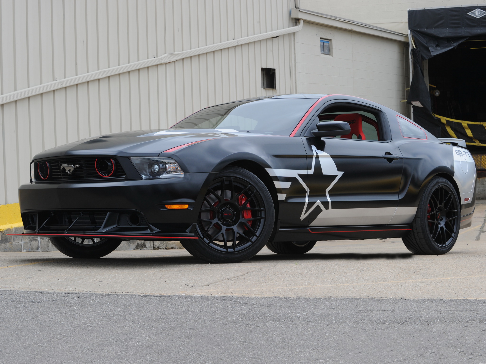 2010, Roush, Shelby, Sr 71, Blackbird, Ford, Mustang, Muscle Wallpaper