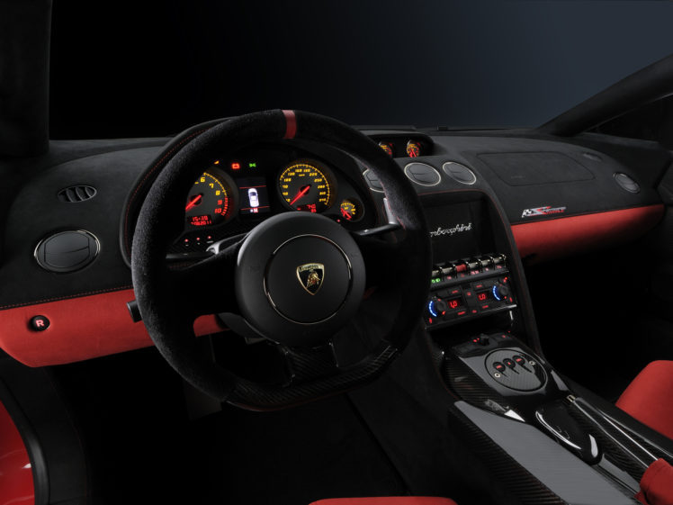 2011, Lamborghini, Gallardo, Lp, 570 4, Super, Trofeo, Stradale, Supercar, Supercars, Interior HD Wallpaper Desktop Background