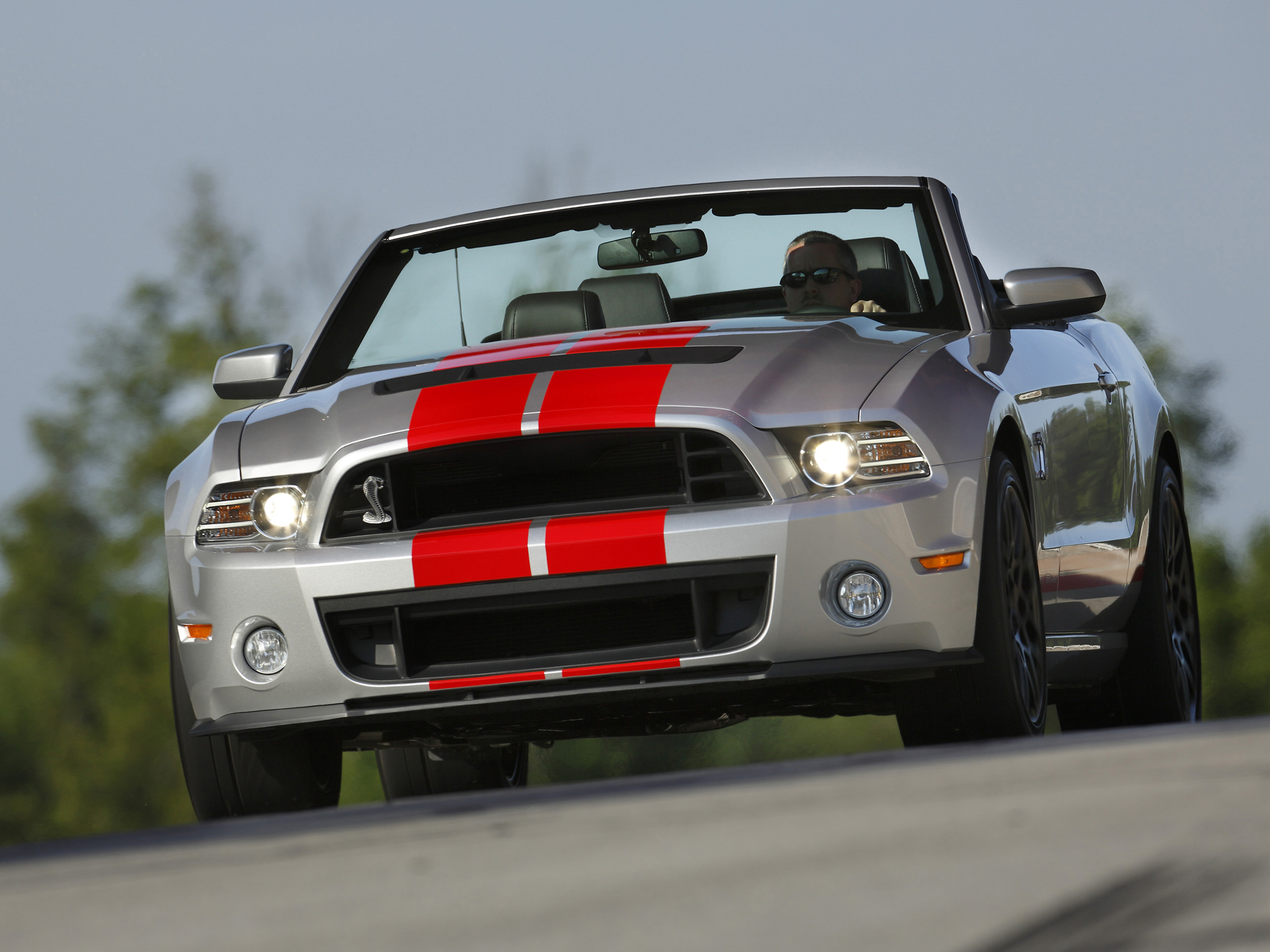 2012, Shelby, Gt500, Svt, Convertible, Ford, Mustang, Muscle Wallpaper