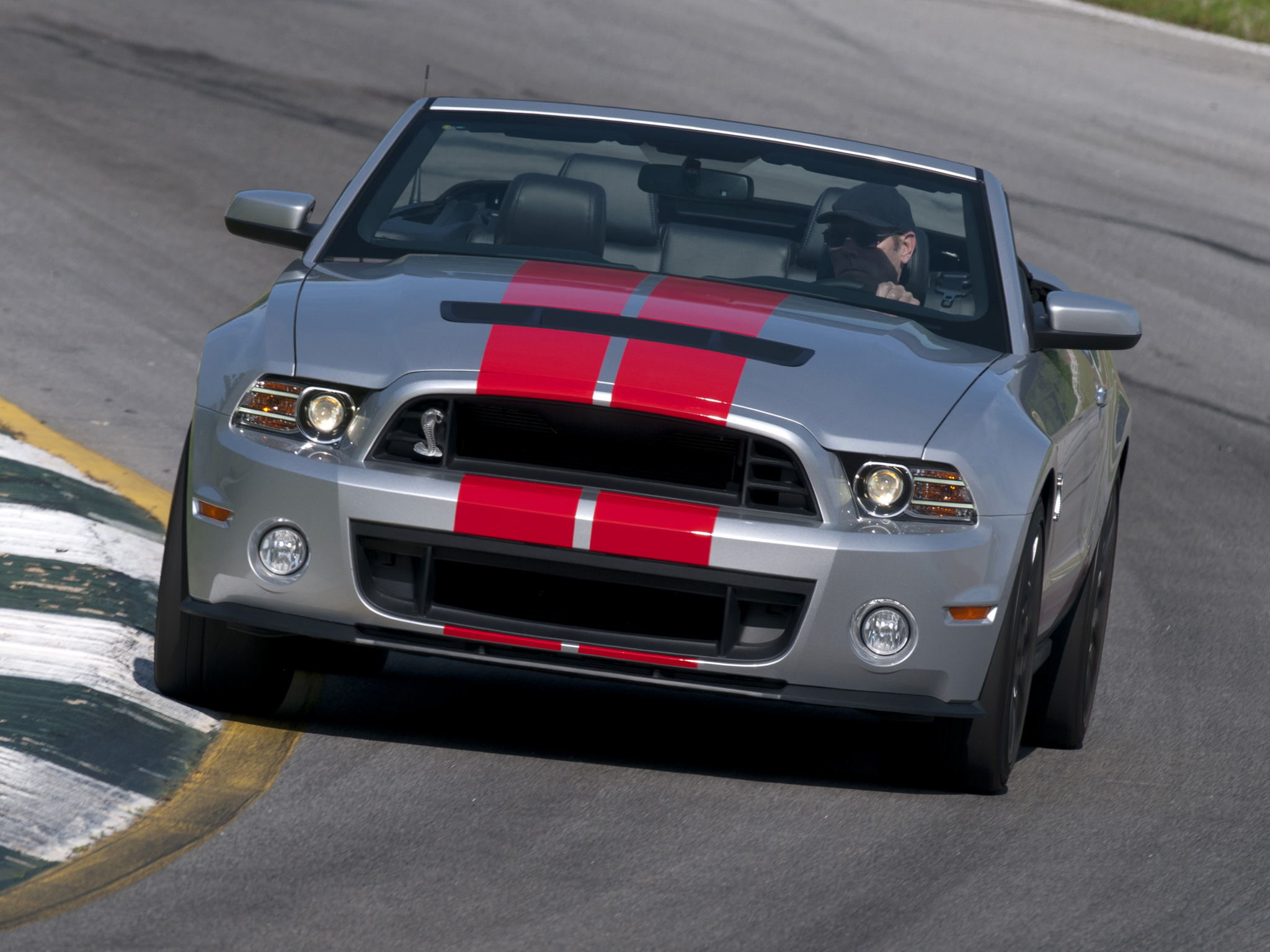 2012, Shelby, Gt500, Svt, Convertible, Ford, Mustang, Muscle Wallpaper