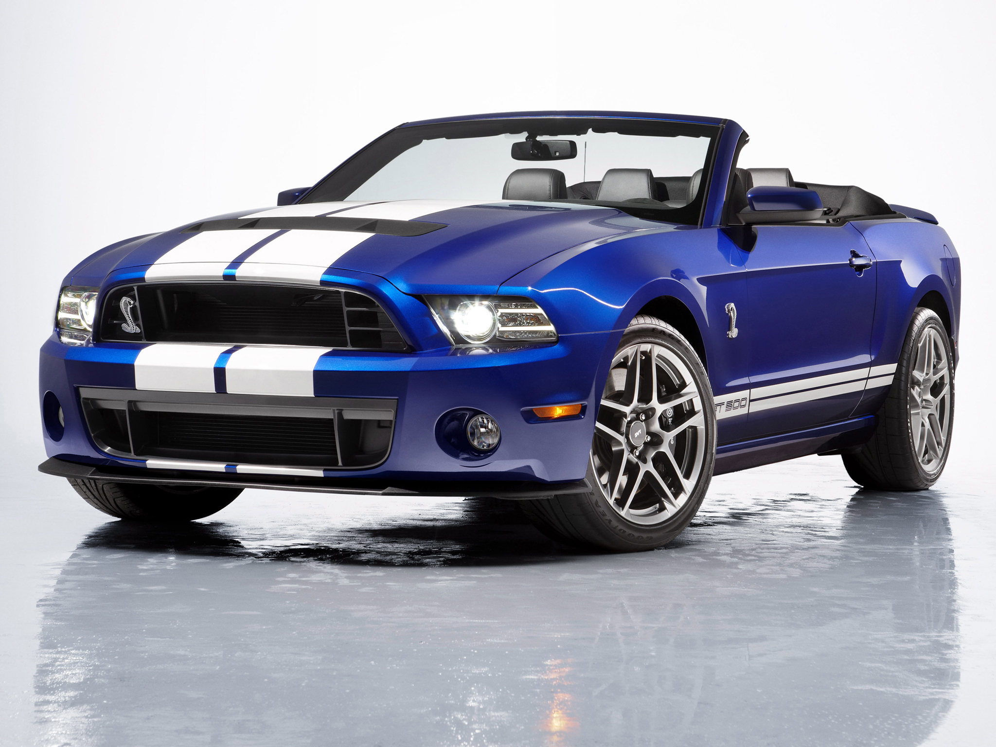 2012, Shelby, Gt500, Svt, Convertible, Ford, Mustang, Muscle Wallpaper
