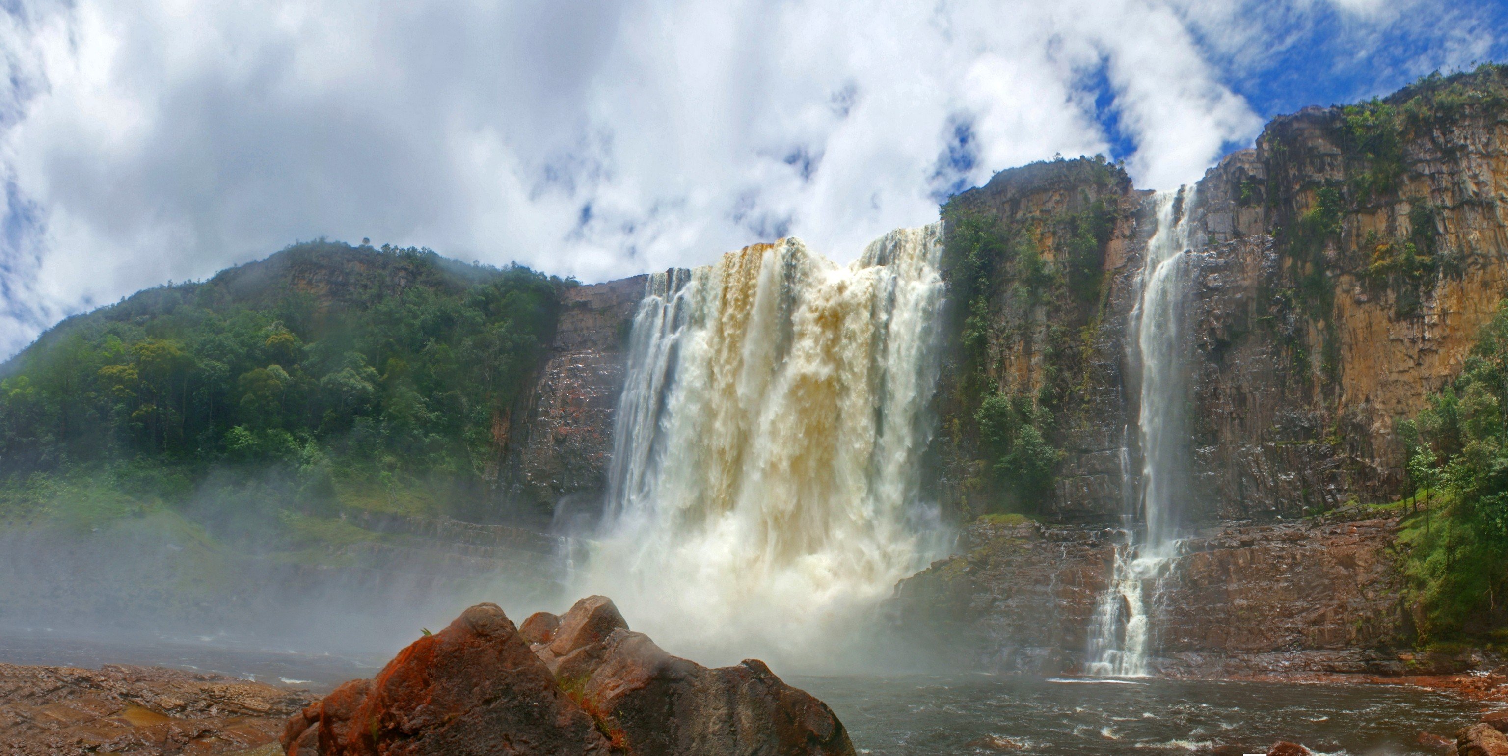 cataratas, Montaa Wallpaper
