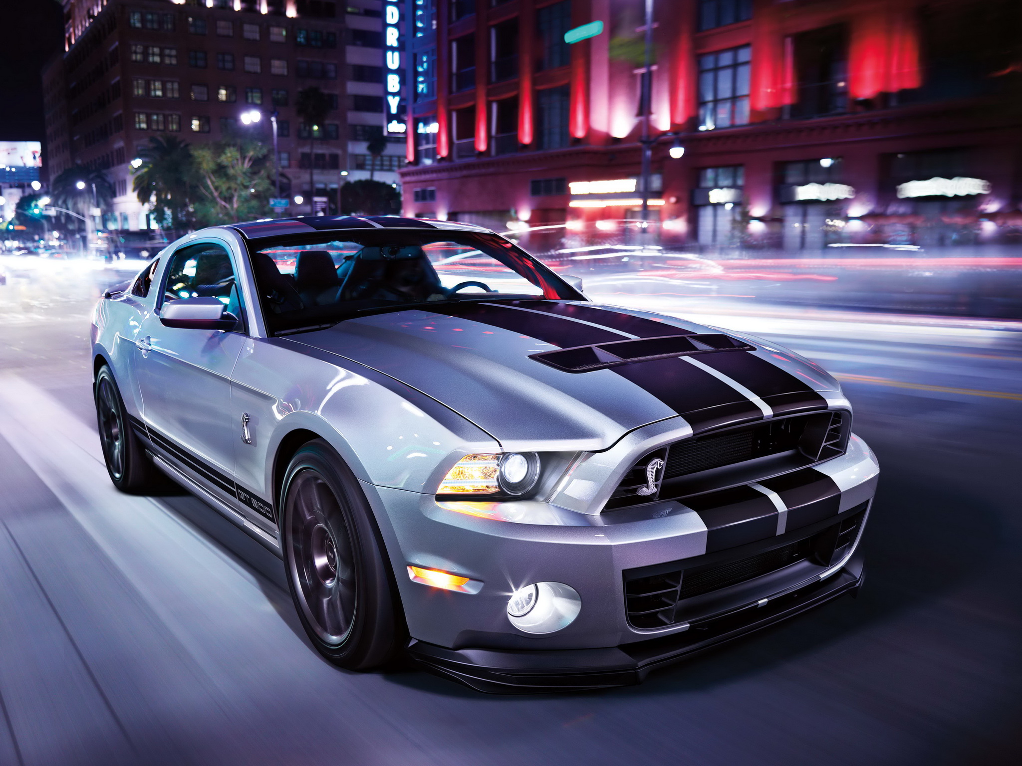 2012, Shelby, Gt500, Svt, Ford, Mustang, Muscle Wallpaper