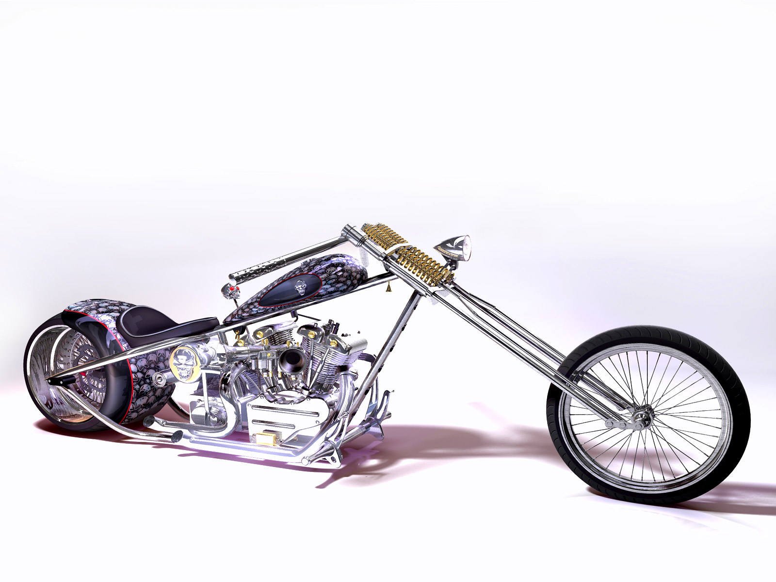 chopper, Motorbike, Tuning, Custom, Bike, Motorcycle, Hot, Rod, Rods Wallpaper