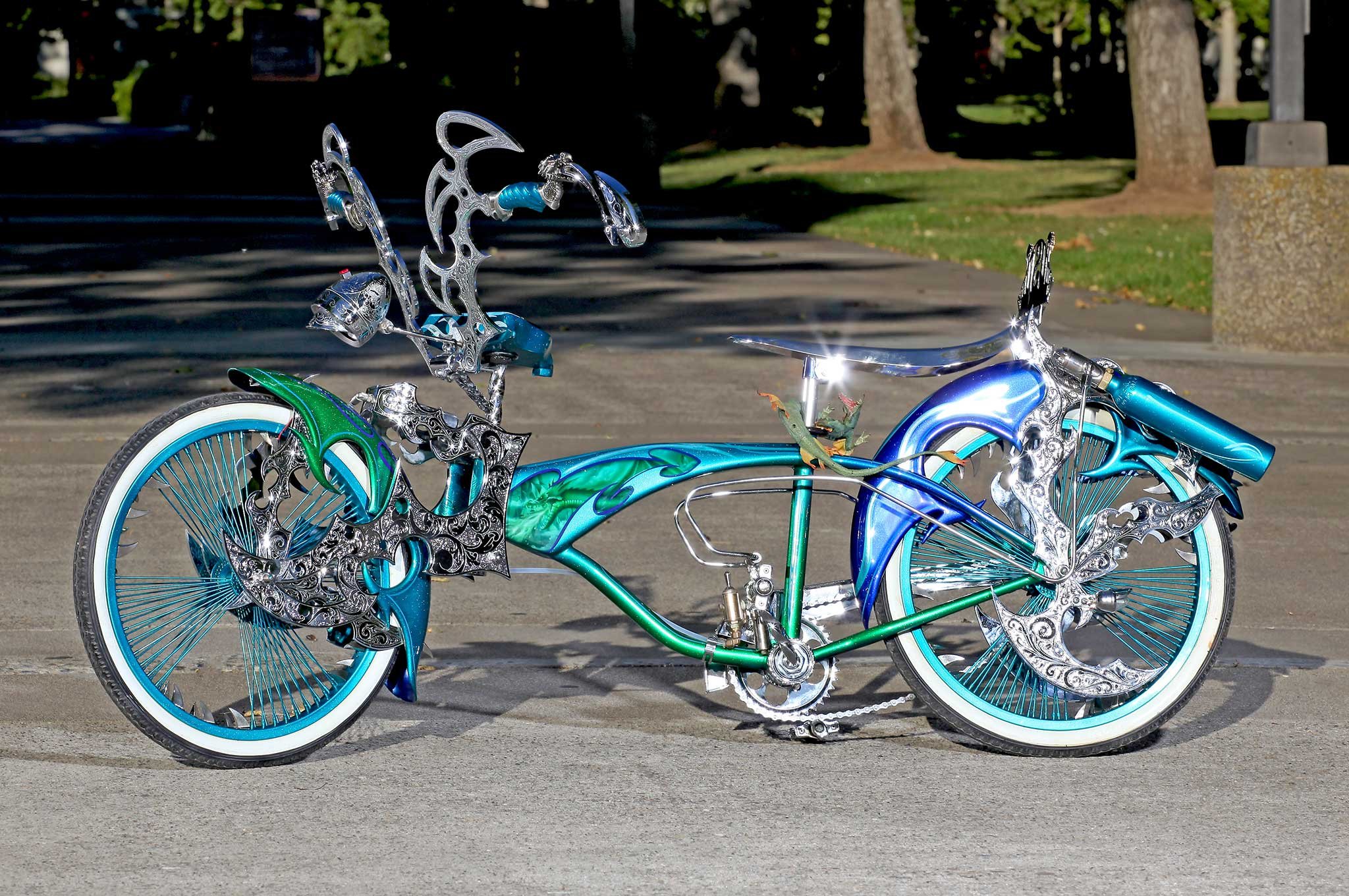 Lowrider Motorbike Tuning Custom Bike Motorcycle Hot Rod Rods 