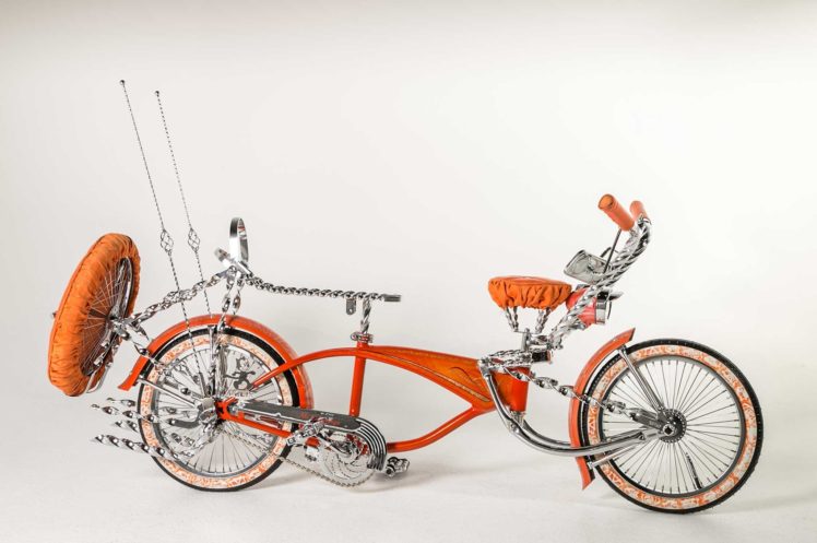 custom lowrider chopper bicycle