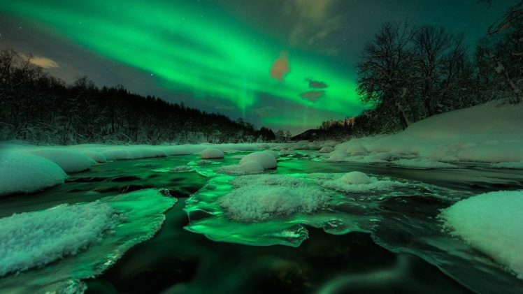 aurora, Boreal, Artico, Naturaleza HD Wallpaper Desktop Background