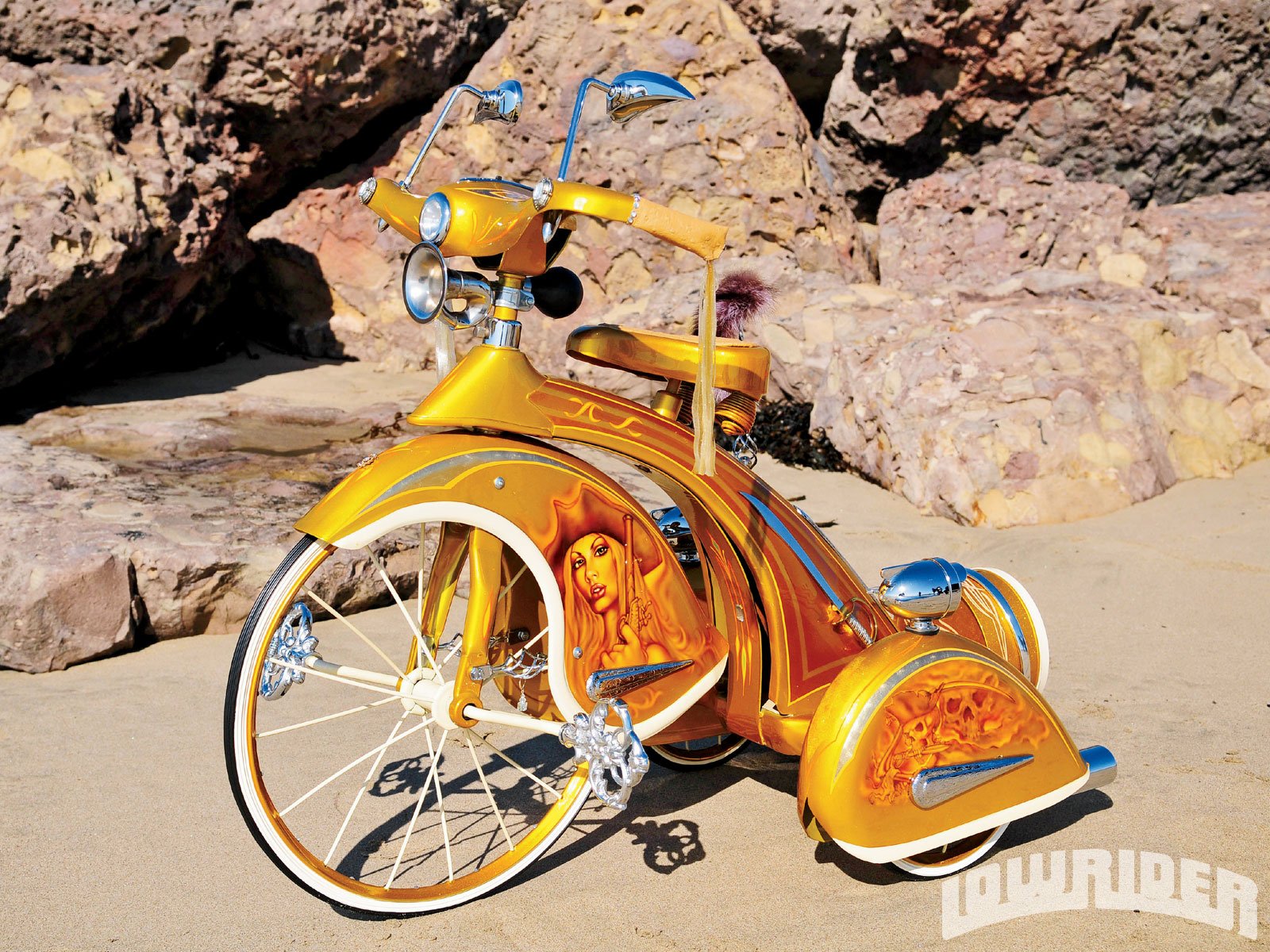 custom lowrider tricycle