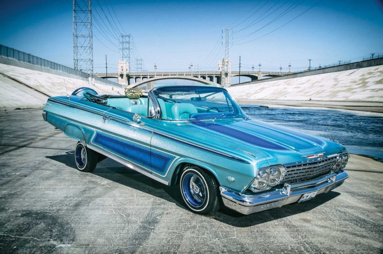 1962, Chevrolet, Impala, Ss, Convertible, Custom, Tuning, Hot, Rods, Rod, Gangsta, Lowrider HD Wallpaper Desktop Background