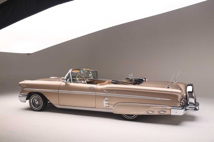 1958, Chevrolet, Impala, Convertible, Custom, Tuning, Hot, Rods, Rod, Gangsta, Lowrider HD Wallpaper Desktop Background