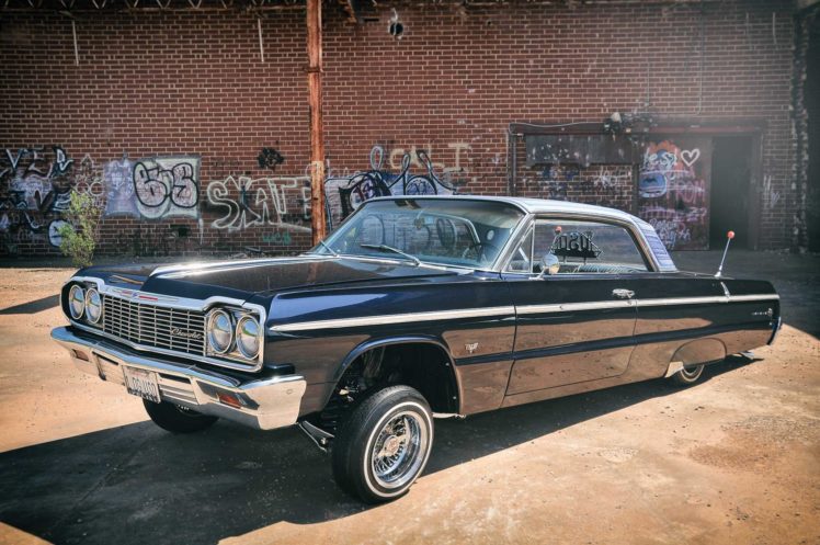 1964, Chevrolet, Impala, Super, Sport, Custom, Tuning, Hot, Rods, Rod, Gangsta, Lowrider HD Wallpaper Desktop Background