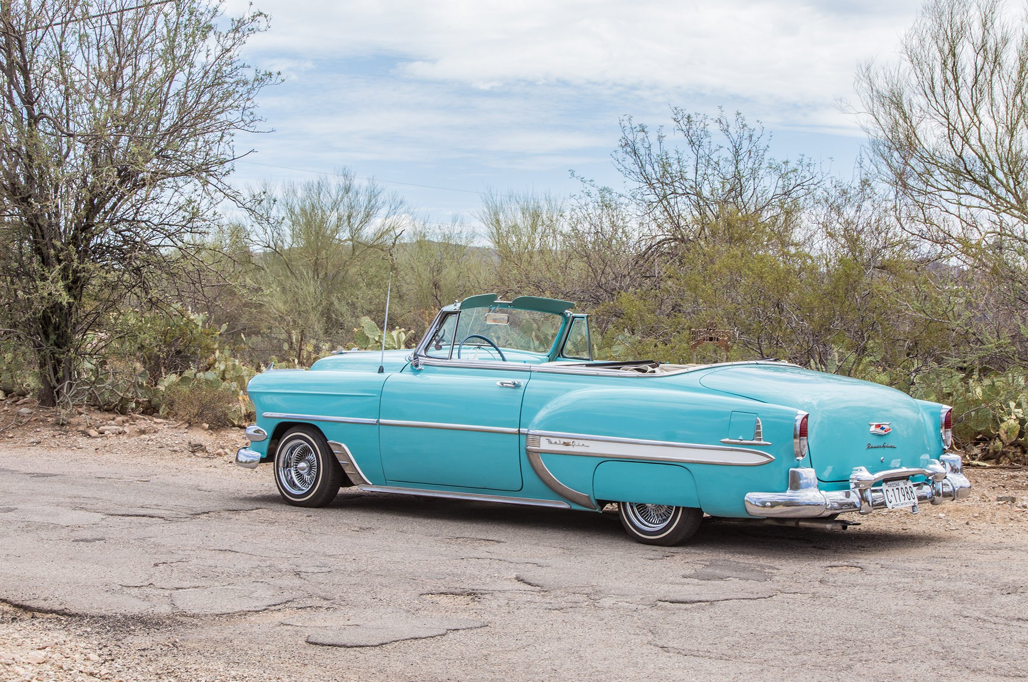 1954, Chevrolet, 235, Convertible, Custom, Tuning, Hot, Rods, Rod, Gangsta, Lowrider Wallpaper