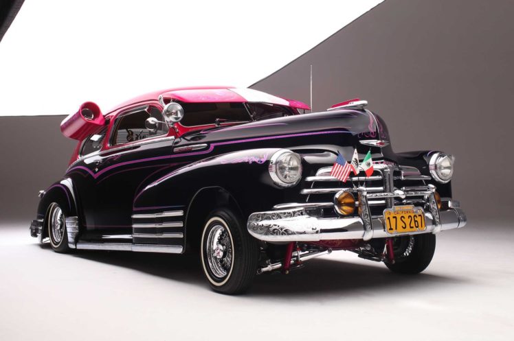 1948, Chevrolet, Fleetline, Custom, Tuning, Hot, Rods, Rod, Gangsta, Lowrider HD Wallpaper Desktop Background