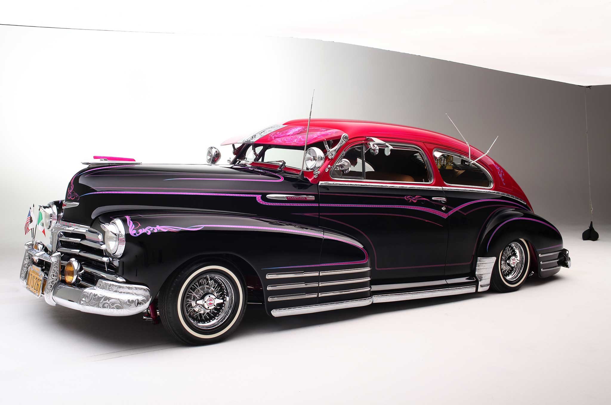 1948, Chevrolet, Fleetline, Custom, Tuning, Hot, Rods, Rod, Gangsta, Lowrider Wallpaper