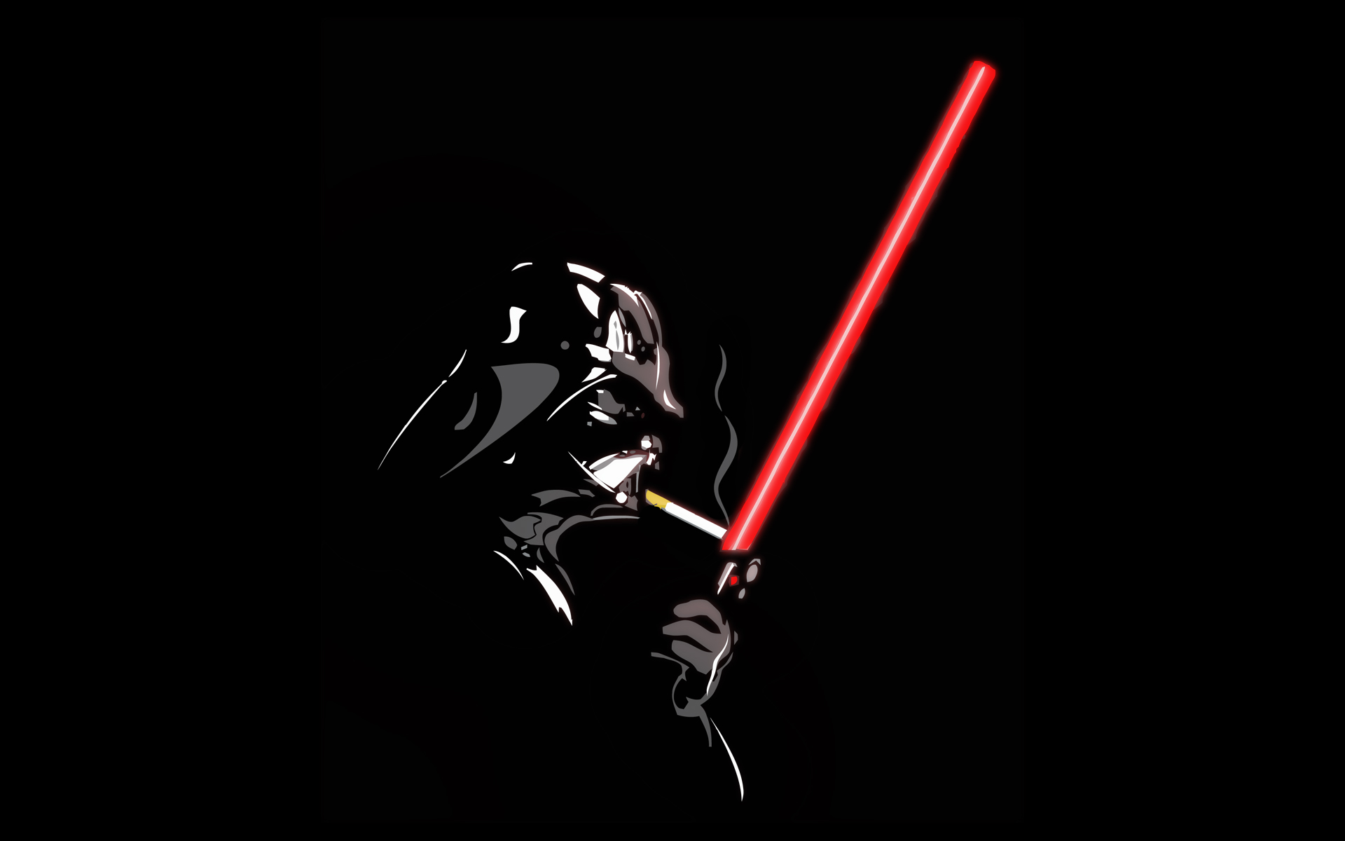 smoking, Star, Wars, Lightsabers, Darth, Vader, Cigarettes, Black, Background Wallpaper