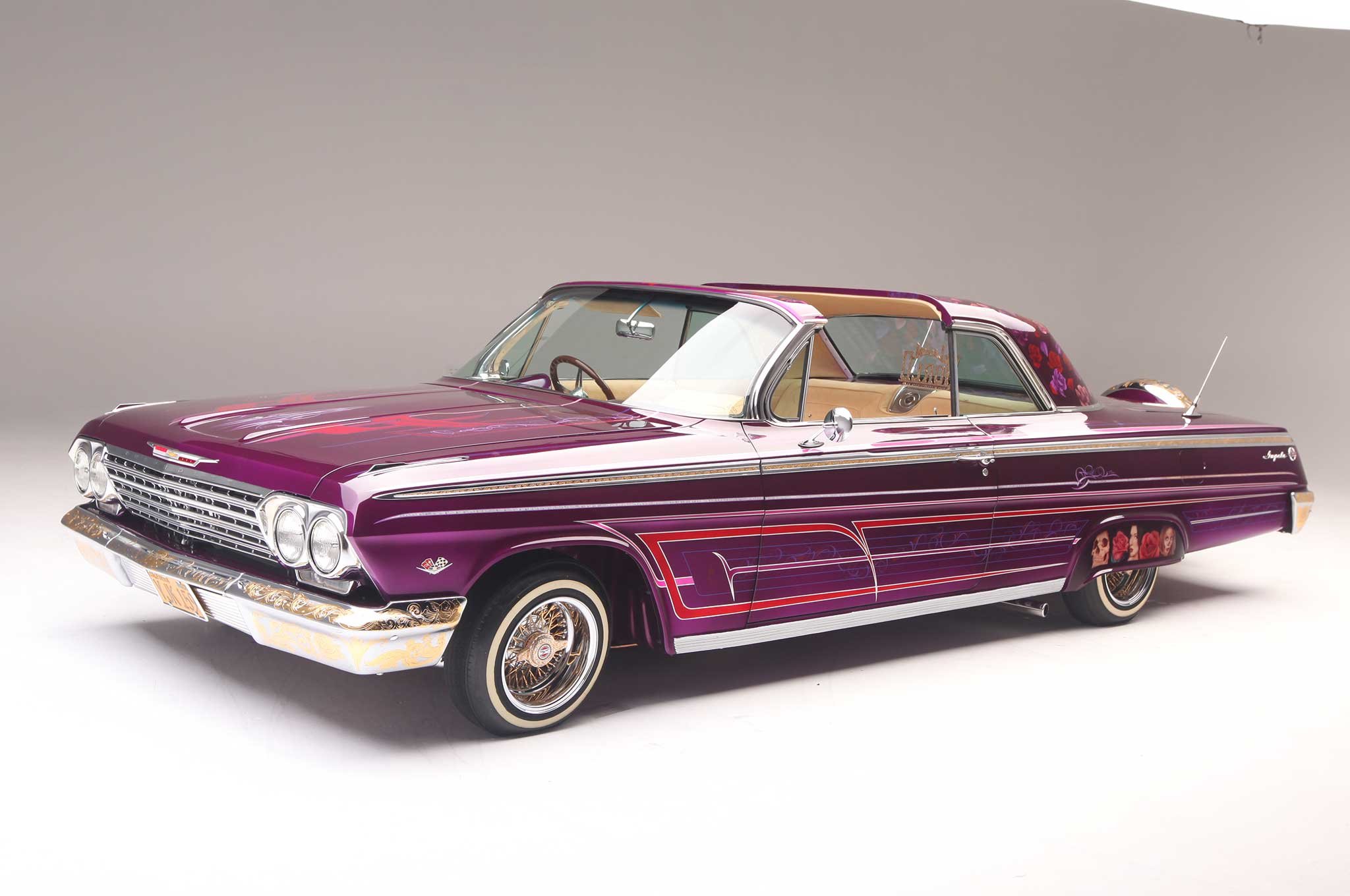 1962, Chevrolet, Impala, Ss, Custom, Tuning, Hot, Rods, Rod, Gangsta, Lowrider Wallpaper