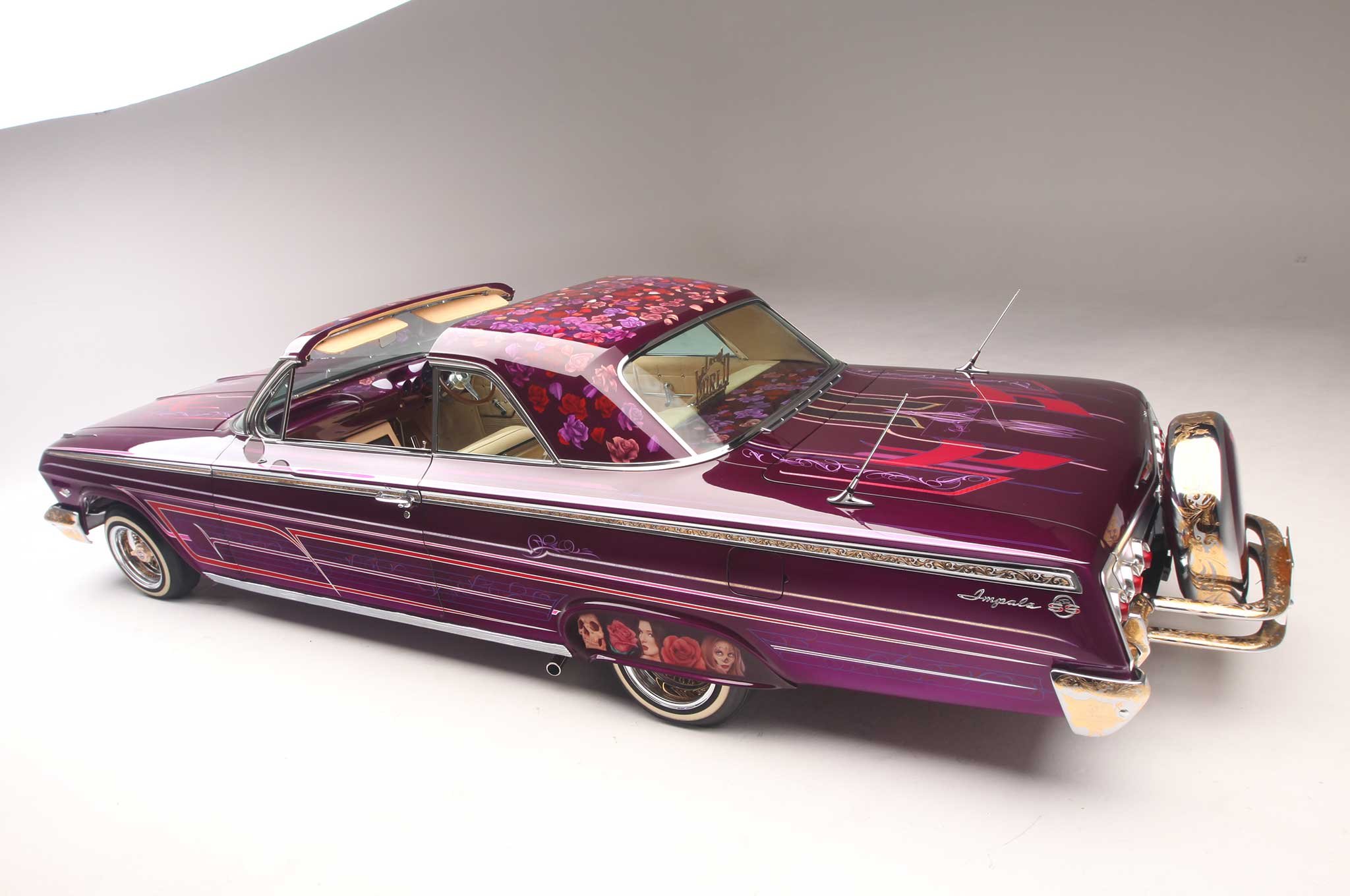 1962, Chevrolet, Impala, Ss, Custom, Tuning, Hot, Rods, Rod, Gangsta, Lowrider Wallpaper