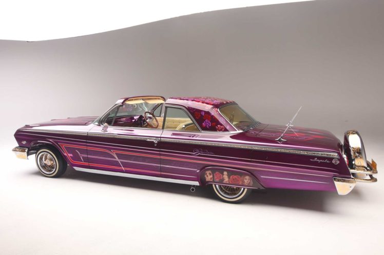 1962, Chevrolet, Impala, Ss, Custom, Tuning, Hot, Rods, Rod, Gangsta, Lowrider HD Wallpaper Desktop Background