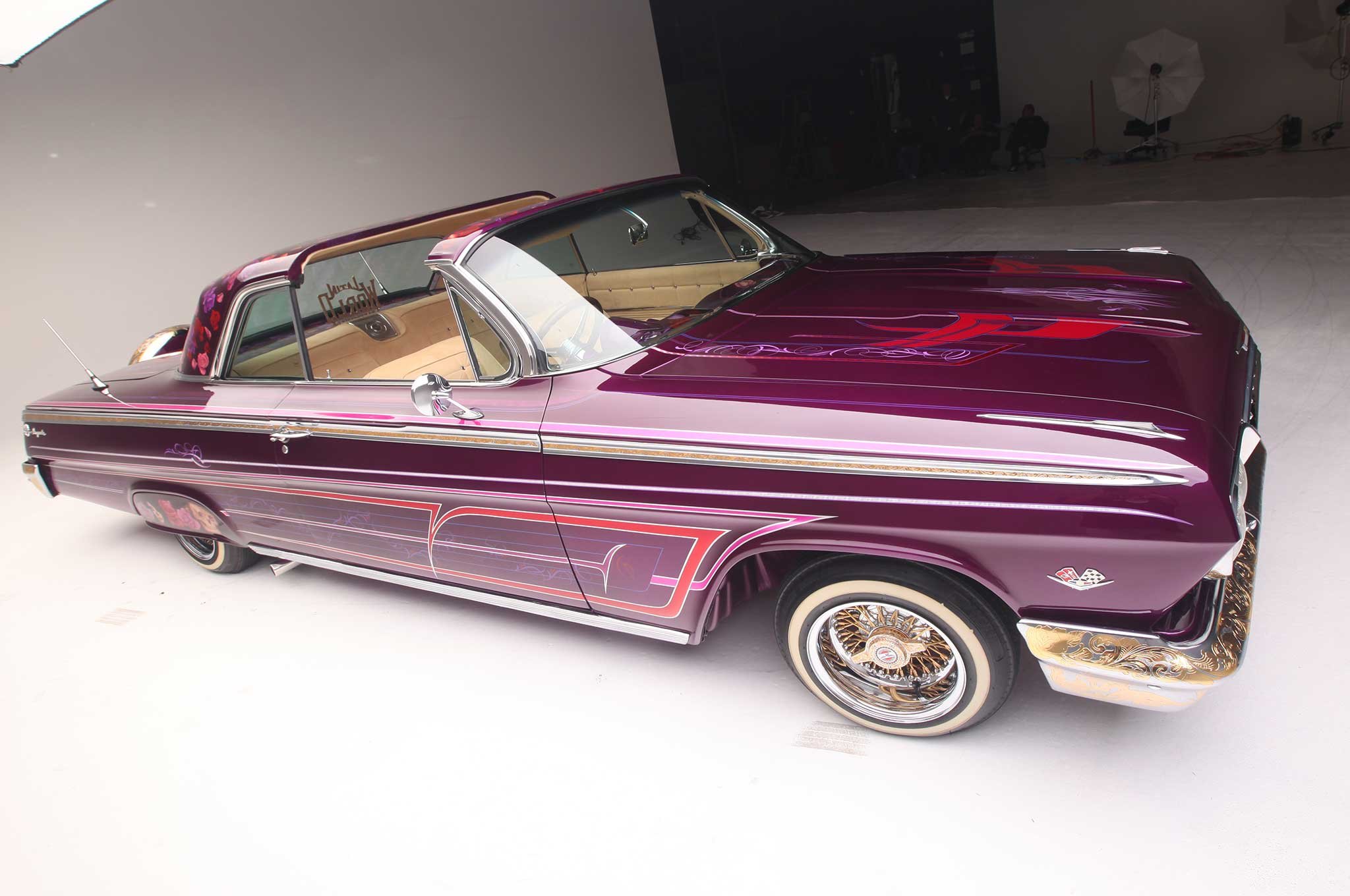 1962, Chevrolet, Impala, Ss, Custom, Tuning, Hot, Rods, Rod, Gangsta, Lowrider Wallpaper