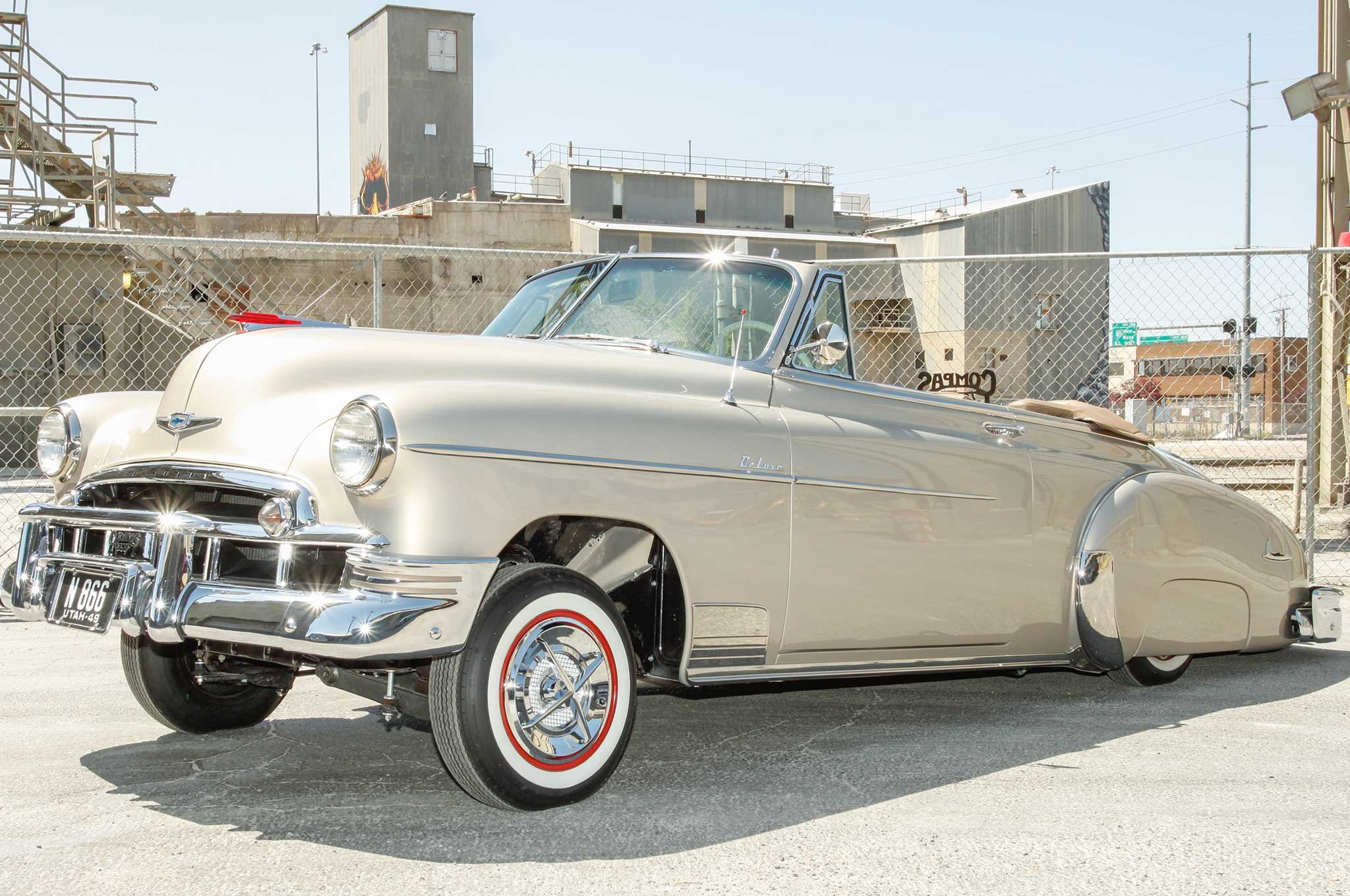 1949, Chevrolet, Convertible, Custom, Tuning, Hot, Rods, Rod, Gangsta, Lowrider Wallpaper