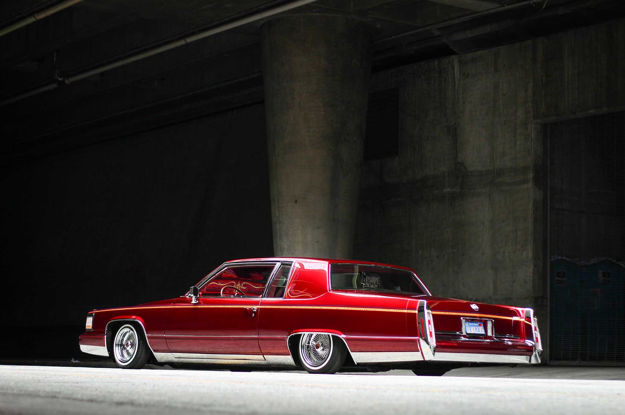 1983, Cadillac, Coupe, Deville, Custom, Tuning, Hot, Rods, Rod, Gangsta, Lowrider Wallpaper