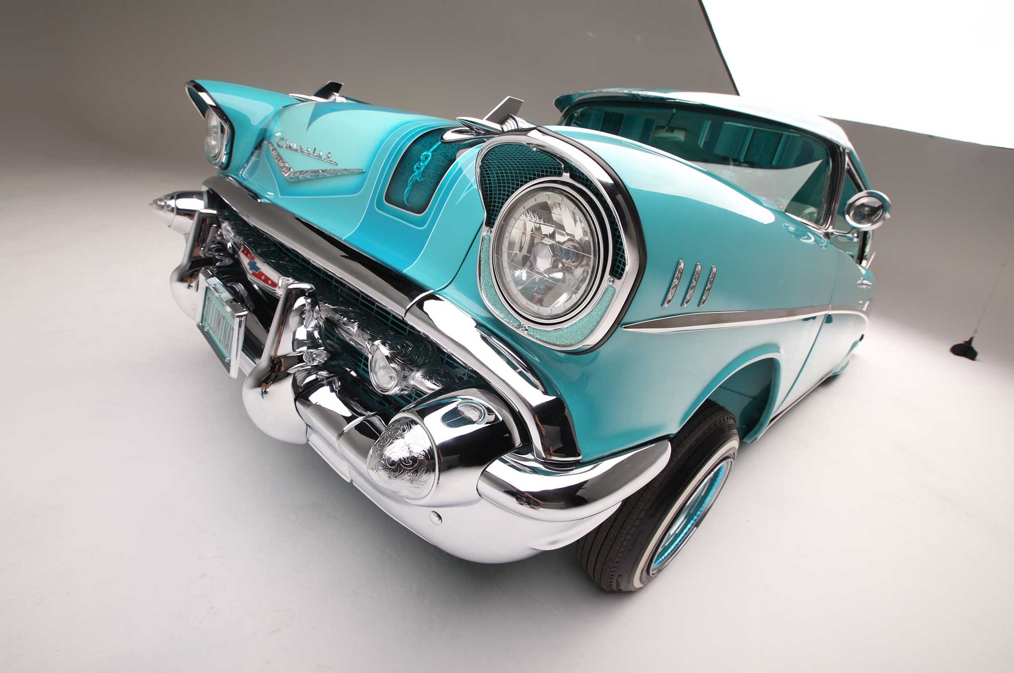 1957, Chevrolet, Bel, Air, Custom, Tuning, Hot, Rods, Rod, Gangsta, Lowrider Wallpaper