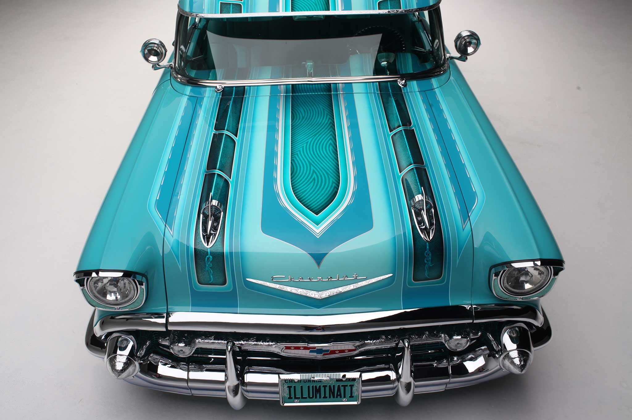 1957, Chevrolet, Bel, Air, Custom, Tuning, Hot, Rods, Rod, Gangsta, Lowrider Wallpaper