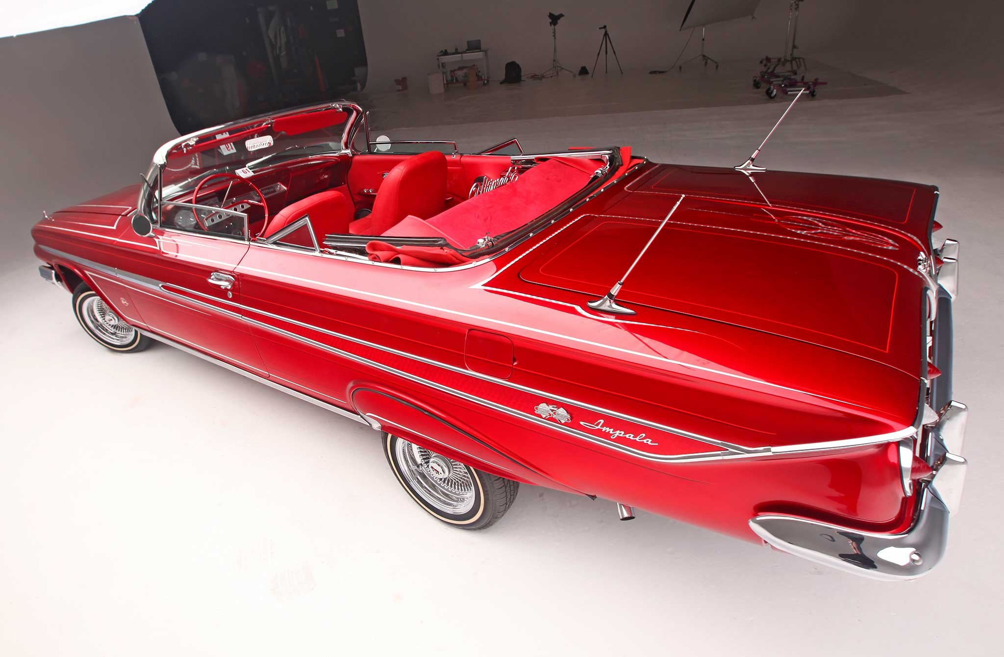 1961, Chevrolet, Impala, Convertible, Custom, Tuning, Hot, Rods, Rod, Gangsta, Lowrider Wallpaper