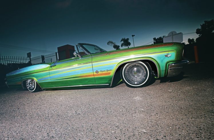 1966, Chevrolet, Impala, Super, Sport, Custom, Tuning, Hot, Rods, Rod, Gangsta, Lowrider HD Wallpaper Desktop Background