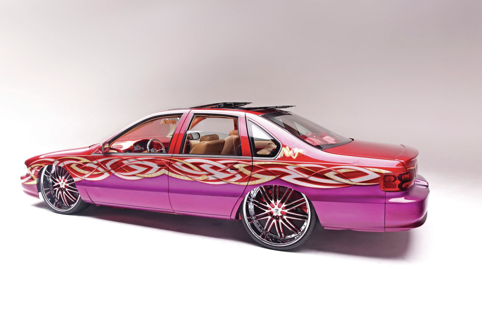 1996, Chevrolet, Impala, Custom, Tuning, Hot, Rods, Rod, Gangsta, Lowrider Wallpaper