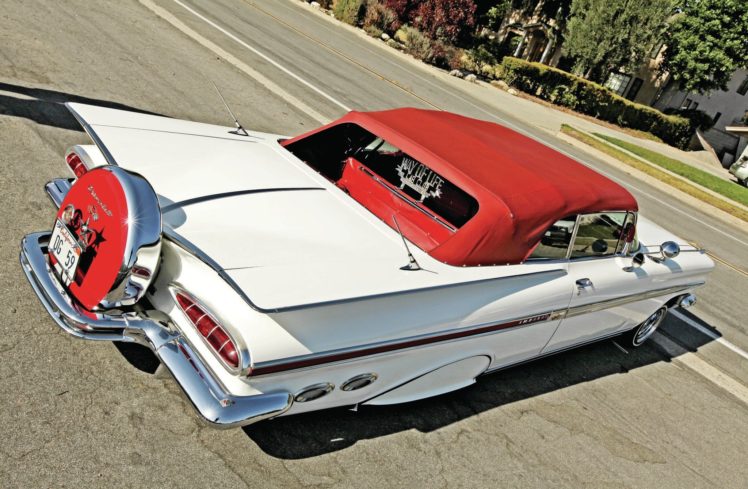 1959, Chevrolet, Impala, Convertible, Custom, Tuning, Hot, Rods, Rod, Gangsta, Lowrider HD Wallpaper Desktop Background