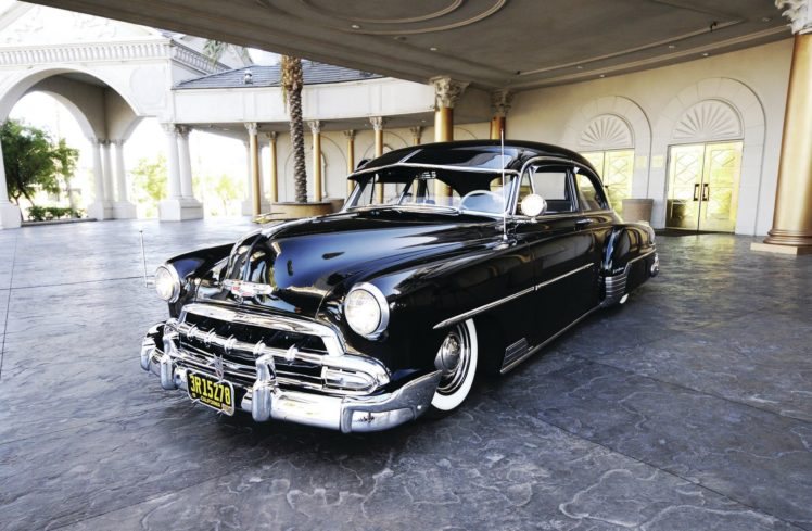 1952, Chevrolet, Deluxe, Custom, Tuning, Hot, Rods, Rod, Gangsta, Lowrider HD Wallpaper Desktop Background