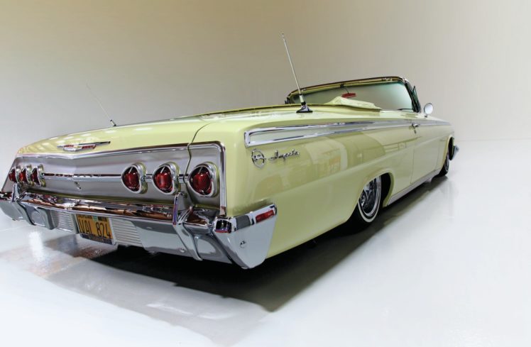 1962, Chevrolet, Impala, Convertible, Custom, Tuning, Hot, Rods, Rod, Gangsta, Lowrider HD Wallpaper Desktop Background