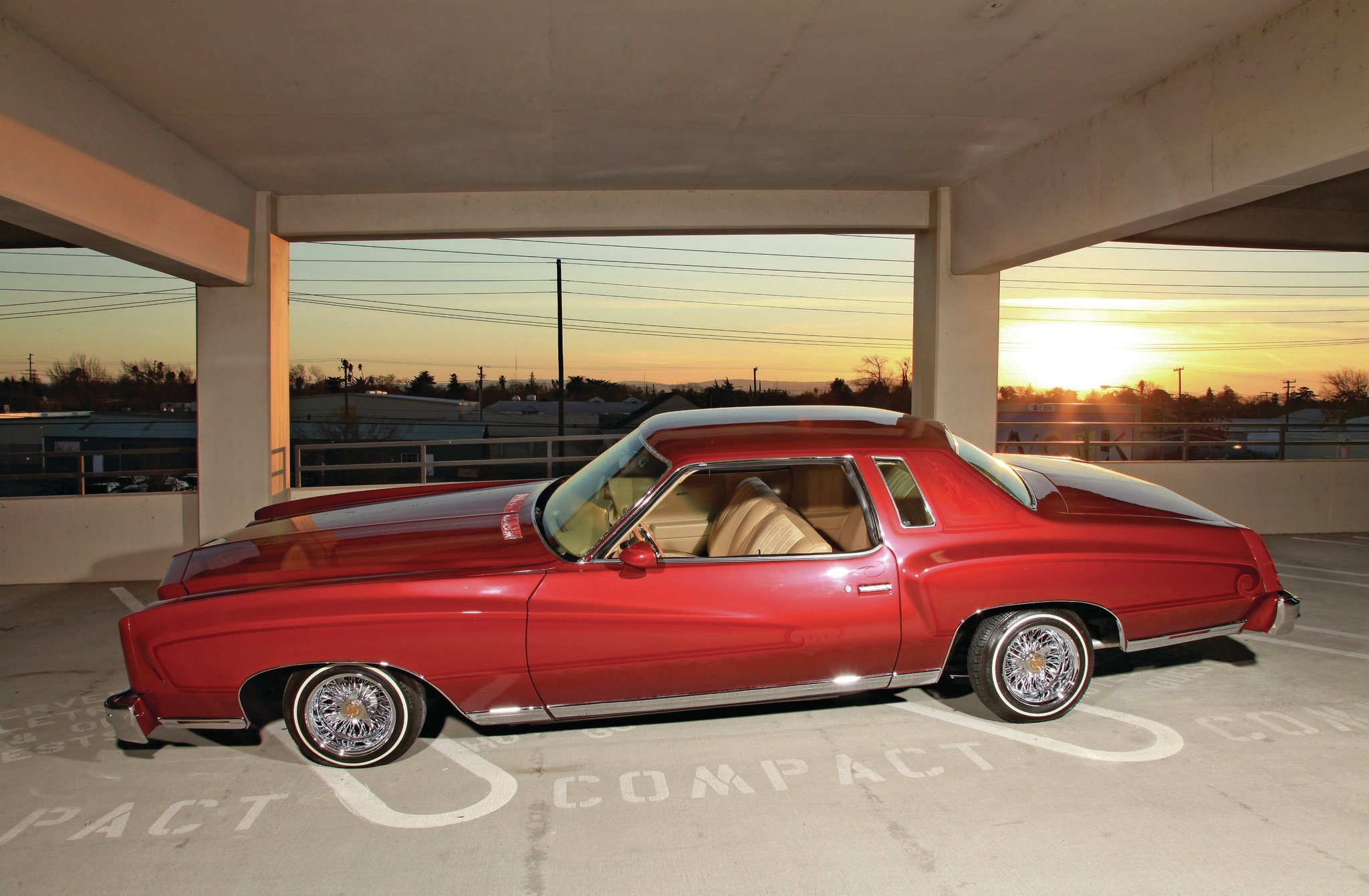 1976, Chevrolet, Monte, Carlo, Custom, Tuning, Hot, Rods, Rod, Gangsta, Lowrider Wallpaper